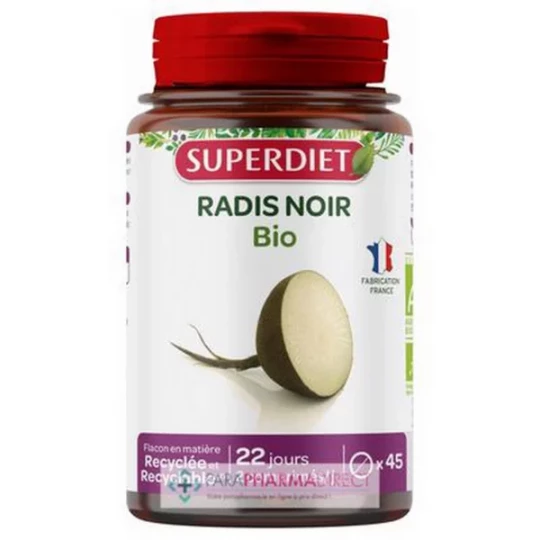 Superdiet Radis Noir Bio Comprimés x 45