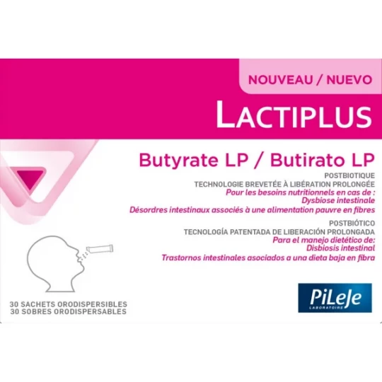 PiLeJe Lactiplus Butyrate LP Sachets Orodispersibles x 30
