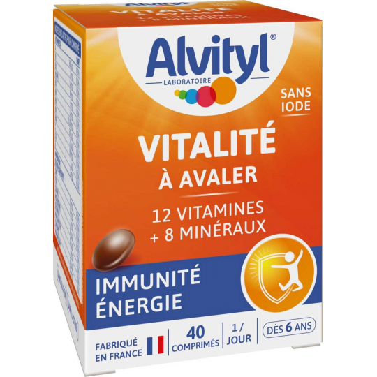 Alvityl Vitalité à Avaler Comprimés