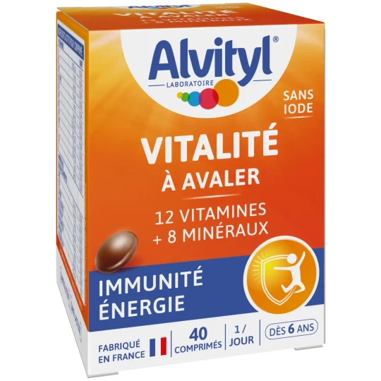 Alvityl Vitalité à Avaler Comprimés