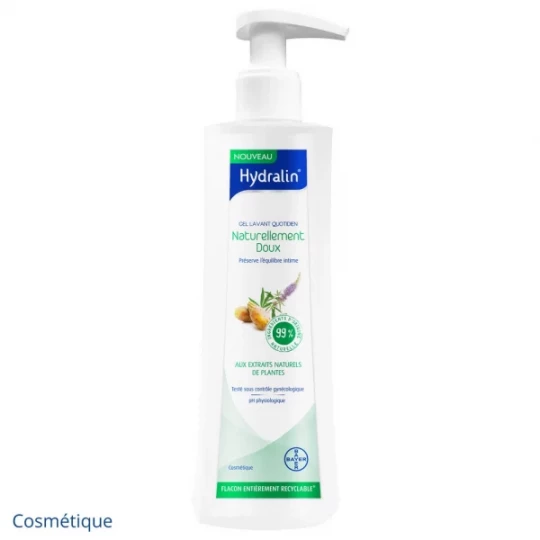 Hydralin Gel Lavant Quotidien Naturellement Doux