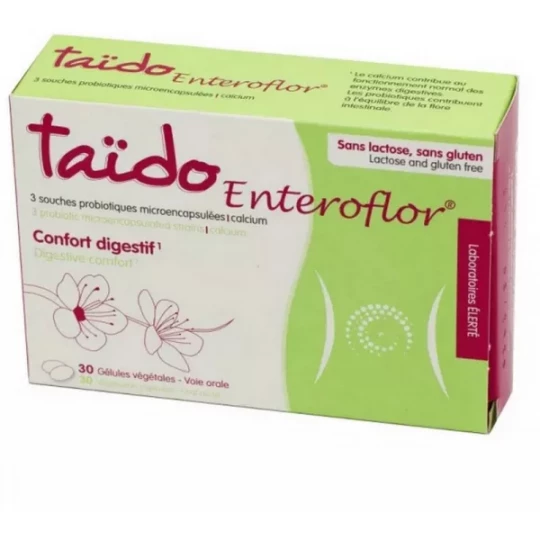 Taïdo Enteroflor Gélules Végétales x 30
