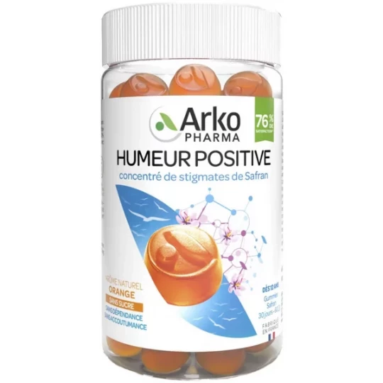 ArkoGélules Humeur Positive Safran Gummies x 60