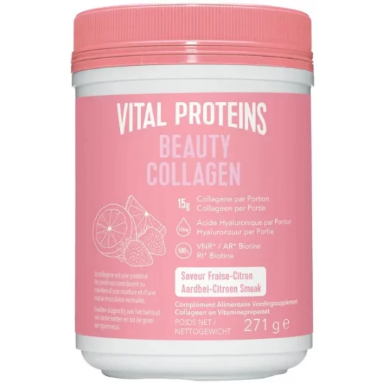 Vital Proteins Beauty Collagen Fraise & Citron 271 g