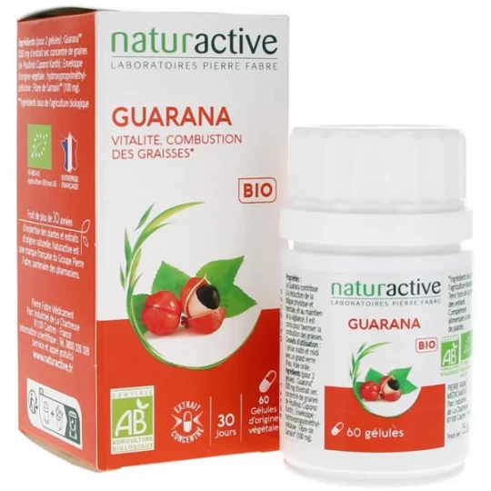 Naturactive Guarana Bio Gélules x 60
