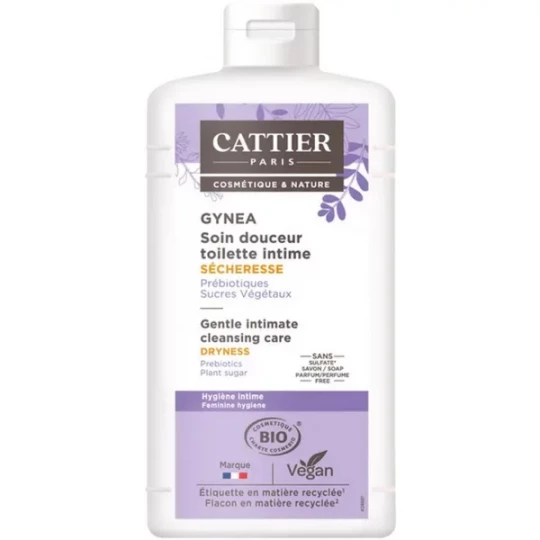 Cattier Gynea Soin Douceur Toilette Intime Sècheresse Flacon 200 ml