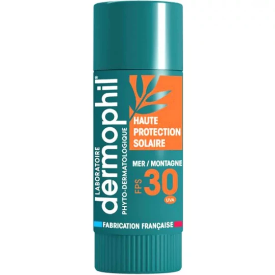 Dermophil Stick Lèvres Haute Protection Solaire SPF30 4 g