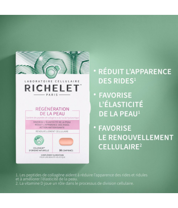 Richelet Régénération de La Peau Capsules x 60
