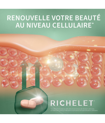 Richelet Régénération de La Peau Capsules x 60