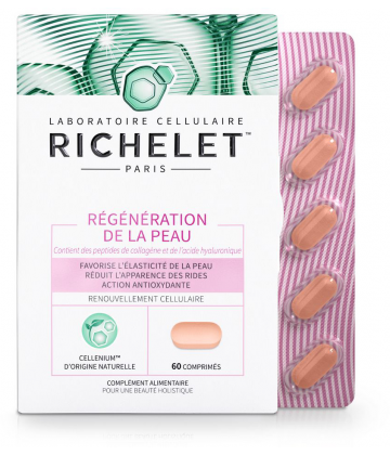 Richelet Régénération de La Peau Capsules x 60