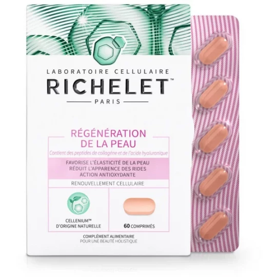 Richelet Régénération de La Peau Capsules x 60