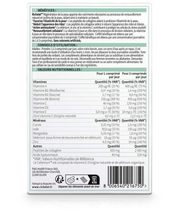 Richelet Régénération de La Peau Capsules x 60