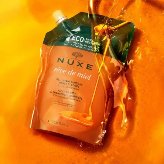 Nuxe Rêve de Miel Gel Lavant Surgras Recharge 400 ml - image 2