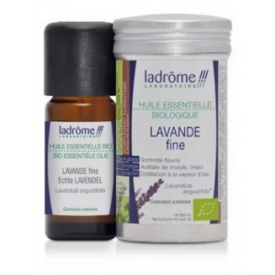 Ladrôme Huile Essentielle Lavande Fine Bio 10 ml