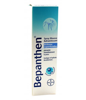 Bepanthen Brulures Spray Mousse 75 ml