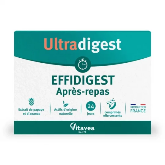 Ultradigest Effidigest Après-Repas Comprimés Effervescents x 24