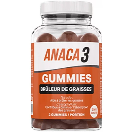 Anaca3 Brûleur de Graisses Gummies x 60