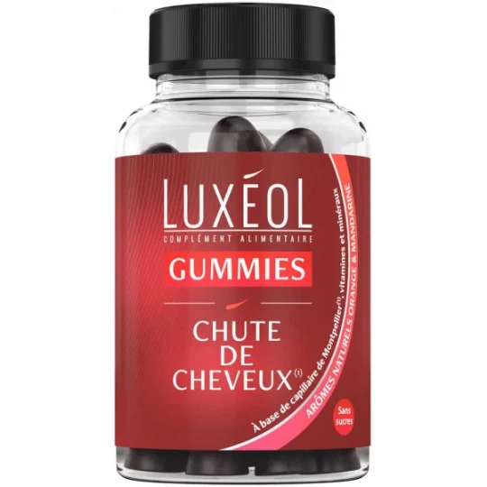 Luxéol Chute de Cheveux Gummies x 60