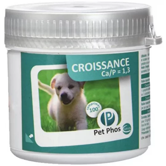Pet Phos Ca/P 1,3 Comprimés x 100