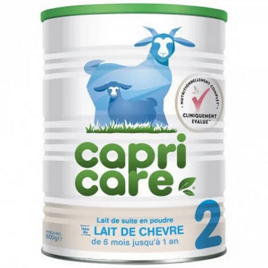 CapriCare Lait de Chèvre 2ème Age Poudre 800 g