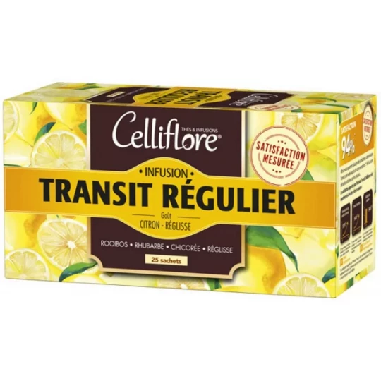Celliflore Infusion Transit Régulier Sachets x 25