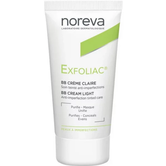 Noreva Exfoliac Soin Anti-Imperfections Teinté Clair 30 ml
