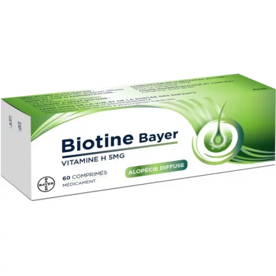 Biotine Bayer 5 mg Comprimés x 60 - image 5