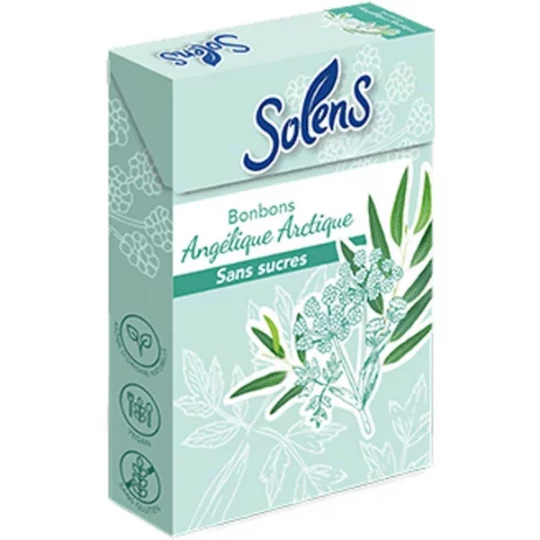Solens Bonbons Angélique Arctique Sans Sucres 50 g