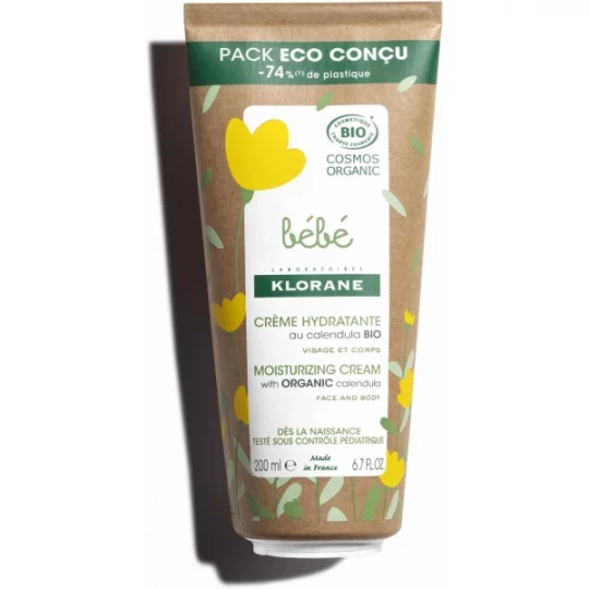 Klorane Bébé Crème Hydratante Bio - image 2