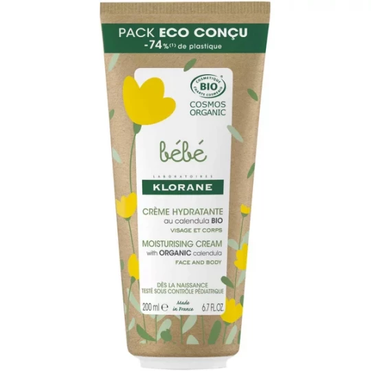 Klorane Bébé Crème Hydratante Bio - image 3