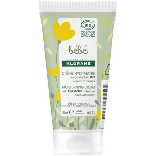 Klorane Bébé Crème Hydratante Bio