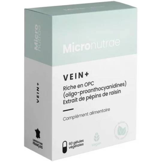 Micronutrae Vein+ Gélules x 60