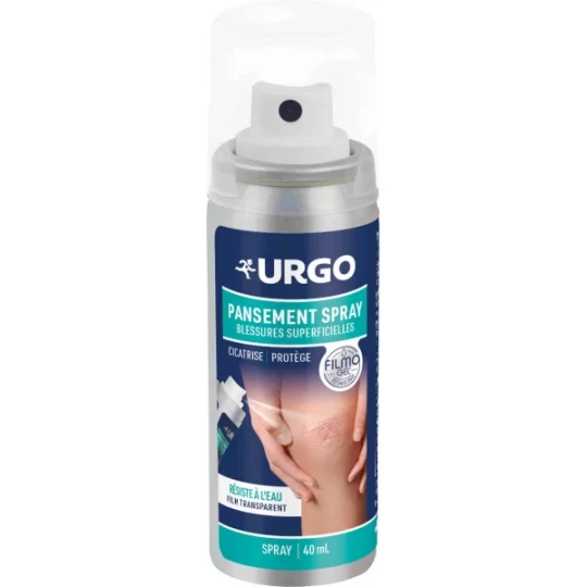 Urgo Filmogel Pansement Blessures Superficielles Spray 40 ml