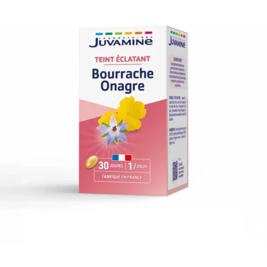 Juvamine Bourrache Onagre Capsules x 30 - image 1