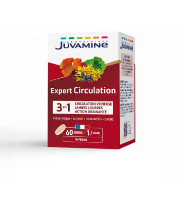 Juvamine Expert'Nature Circulation Comprimés x 60