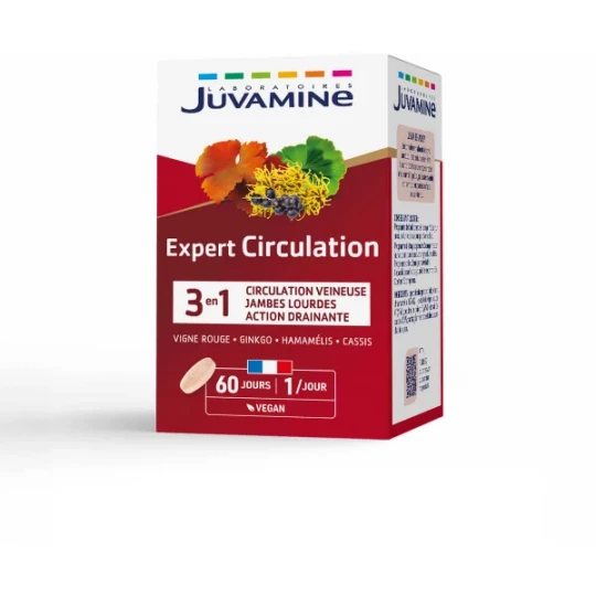 Juvamine Expert'Nature Circulation Comprimés x 60
