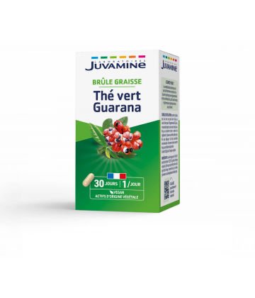 Juvamine Minceur Thé Vert Guarana Gélules x 30