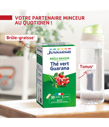 Juvamine Minceur Thé Vert Guarana Gélules x 30