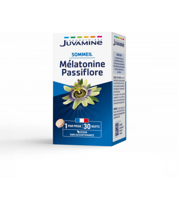 Juvamine Détente Mélatonine Passiflore Comprimés x 30