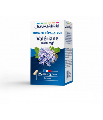 Juvamine Sommeil Réparateur Valériane 1680 mg Gélules x 50