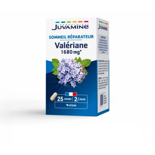 Juvamine Sommeil Réparateur Valériane 1680 mg Gélules x 50
