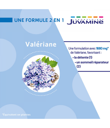 Juvamine Sommeil Réparateur Valériane 1680 mg Gélules x 50
