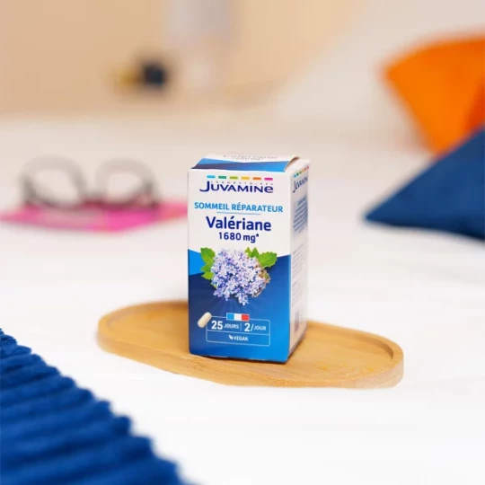 Juvamine Sommeil Réparateur Valériane 1680 mg Gélules x 50 - image 5