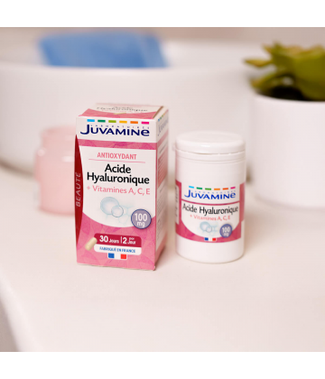 Juvamine Acide Hyaluronique Vitamines A C E Gélules Végétales x 60