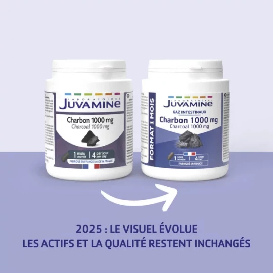 Juvamine Charbon 1000mg x 120 - image 4