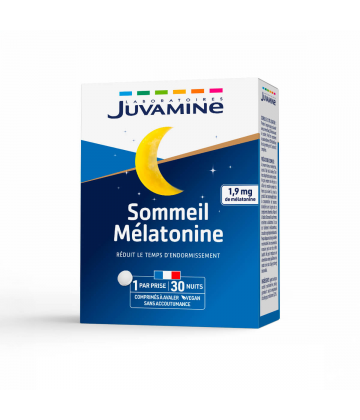 Juvamine Sommeil Mélatonine Comprimés x 30
