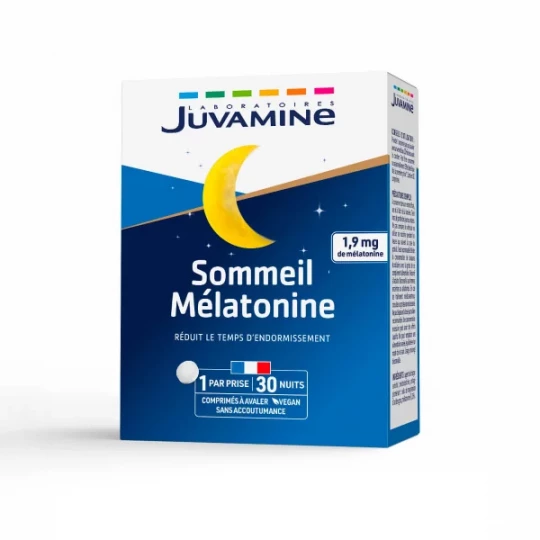 Juvamine Sommeil Mélatonine Comprimés x 30