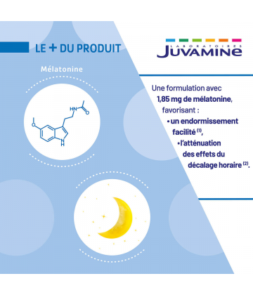Juvamine Sommeil Mélatonine Comprimés x 30