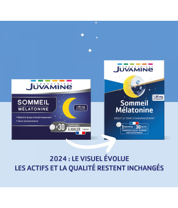Juvamine Sommeil Mélatonine Comprimés x 30