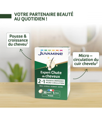 Juvamine Chute Cheveux Comprimés x 30
